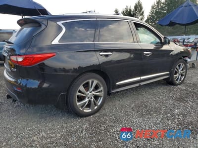 Trzecie zdjęcie samochodu z tyłu: 2014 INFINITI QX60 BASE VIN:5N1AL0MM4EC539280 - miniatura
