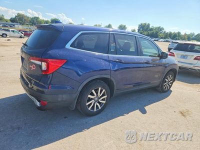 Trzecie zdjęcie samochodu z tyłu: 2020 HONDA PILOT EXL VIN:5FNYF5H55LB021026 - miniatura