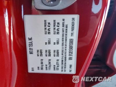 Zdjęcie 12 z 12 samochodu: 2019 TESLA MODEL 3 VIN:5YJ3E1EA0KF536859 - miniatura