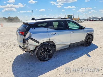 Trzecie zdjęcie samochodu z tyłu: 2021 GMC TERRAIN SLE VIN:3GKALMEV1ML338298 - miniatura