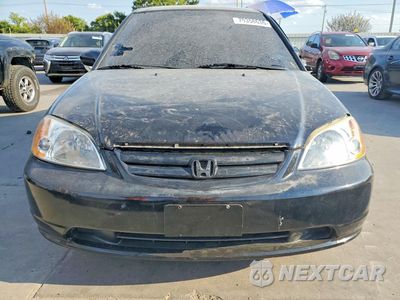 Piąte zdjęcie samochodu w środku: 2001 HONDA CIVIC LX VIN:JHMES16591S003783 - miniatura