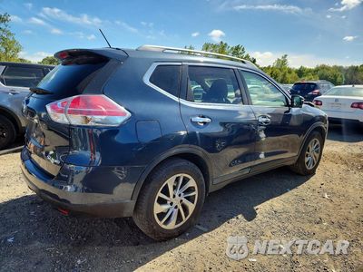Trzecie zdjęcie samochodu z tyłu: 2015 NISSAN ROGUE SL VIN:5N1AT2MV5FC893864 - miniatura