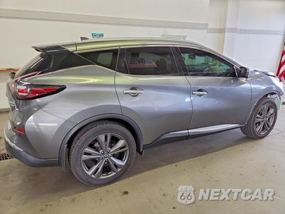 Trzecie zdjęcie samochodu z tyłu: 2021 NISSAN MURANO PLATINUM VIN:5N1AZ2DS2MC106354 - miniatura