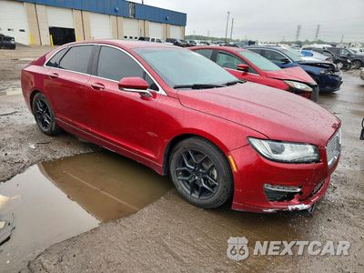 Czwarte zdjęcie samochodu z boku: 2017 LINCOLN MKZ HYBRID SELECT VIN:3LN6L5LU0HR609674 - miniatura