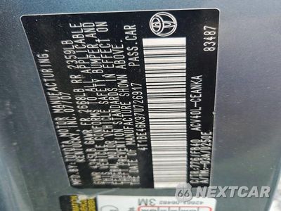 Zdjęcie 12 z 12 samochodu: 2007 TOYOTA CAMRY LE VIN:4T1BE46K97U726917 - miniatura