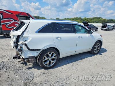 Trzecie zdjęcie samochodu z tyłu: 2017 KIA SORENTO SX V6 VIN:5XYPKDA56HG311903 - miniatura