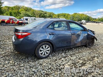 Trzecie zdjęcie samochodu z tyłu: 2016 TOYOTA COROLLA LE VIN:2T1BURHE0GC543429 - miniatura