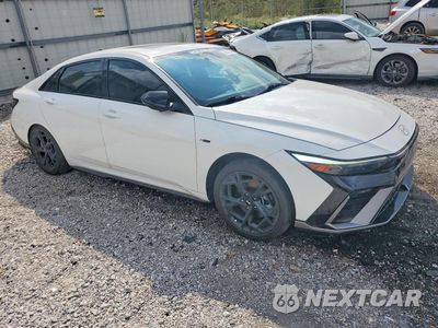 Czwarte zdjęcie samochodu z boku: 2025 HYUNDAI ELANTRA N LINE VIN:KMHLR4DF9SU985883 - miniatura