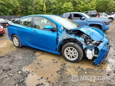 Czwarte zdjęcie samochodu z boku: 2022 TOYOTA PRIUS LE VIN:JTDKAMFU9N3173268 - miniatura