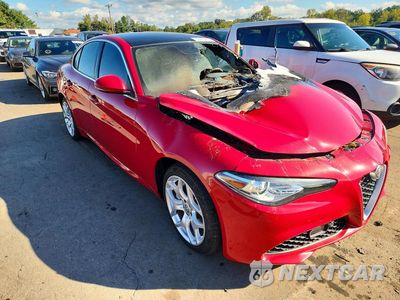 Czwarte zdjęcie samochodu z boku: 2018 ALFA ROMEO GIULIA TI Q4 VIN:ZARFAEENXJ7580574 - miniatura