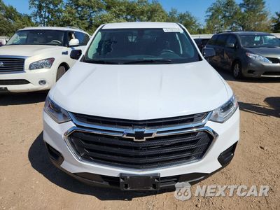 Piąte zdjęcie samochodu w środku: 2019 CHEVROLET TRAVERSE LS VIN:1GNERFKW8KJ312961 - miniatura