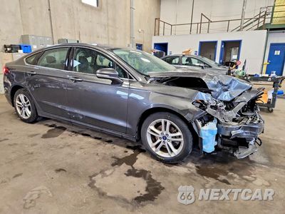 Czwarte zdjęcie samochodu z boku: 2018 FORD FUSION SE VIN:3FA6P0HD6JR211529 - miniatura