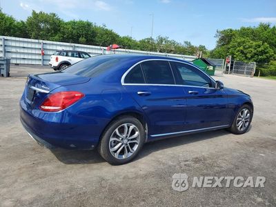 Trzecie zdjęcie samochodu z tyłu: 2017 MERCEDES-BENZ C 300 4MATIC VIN:55SWF4KB6HU204800 - miniatura