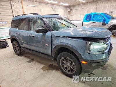 Czwarte zdjęcie samochodu z boku: 2023 FORD BRONCO SPORT BIG BEND VIN:3FMCR9B60PRE34370 - miniatura