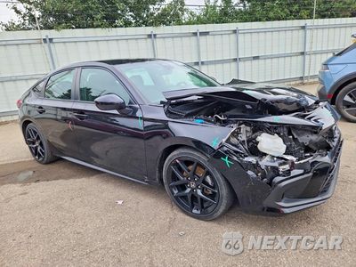 Czwarte zdjęcie samochodu z boku: 2023 HONDA CIVIC SPORT VIN:19XFL2H82PE009856 - miniatura