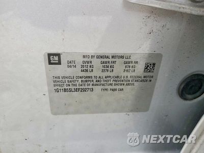 Zdjęcie 12 z 12 samochodu: 2014 CHEVROLET MALIBU LS VIN:1G11B5SL3EF292713 - miniatura