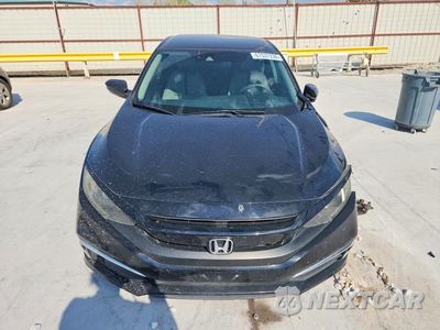 Piąte zdjęcie samochodu w środku: 2019 HONDA CIVIC LX VIN:19XFC2F63KE012002 - miniatura