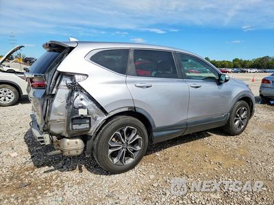 Trzecie zdjęcie samochodu z tyłu: 2021 HONDA CR-V EXL VIN:5J6RW2H87ML009837 - miniatura
