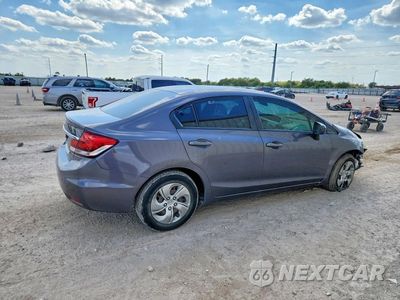 Trzecie zdjęcie samochodu z tyłu: 2015 HONDA CIVIC LX VIN:19XFB2F58FE286196 - miniatura