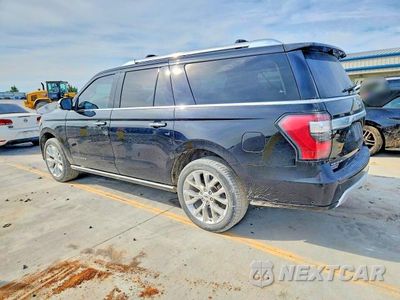 Drugie zdjęcie samochodu z przodu: 2019 FORD EXPEDITION MAX PLATINUM VIN:1FMJK1MT0KEA72567 - miniatura