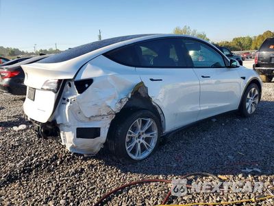 Trzecie zdjęcie samochodu z tyłu: 2023 TESLA MODEL Y VIN:7SAYGAEE1PF804332 - miniatura