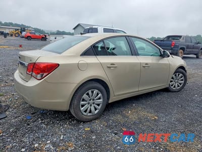 Trzecie zdjęcie samochodu z tyłu: 2011 CHEVROLET CRUZE LT VIN:1G1PF5S93B7166635 - miniatura