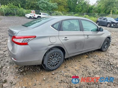 Trzecie zdjęcie samochodu z tyłu: 2013 NISSAN SENTRA S VIN:3N1AB7AP3DL613812 - miniatura