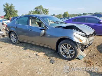 Czwarte zdjęcie samochodu z boku: 2012 INFINITI G25 SEDAN X VIN:JN1DV6AR4CM862107 - miniatura