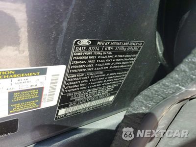 Zdjęcie 13 z 13 samochodu: 2014 LAND ROVER RANGE ROVER SUPERCHARGED VIN:SALGS2TF0EA185133 - miniatura