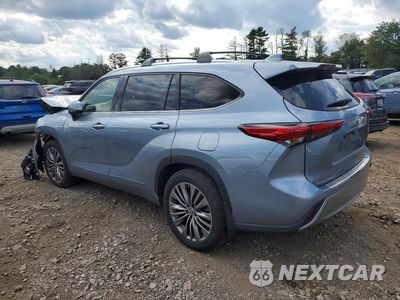 Drugie zdjęcie samochodu z przodu: 2020 TOYOTA HIGHLANDER PLATINUM VIN:5TDFZRBH6LS013439 - miniatura