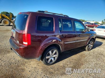 Trzecie zdjęcie samochodu z tyłu: 2012 HONDA PILOT TOURING VIN:5FNYF4H91CB013731 - miniatura