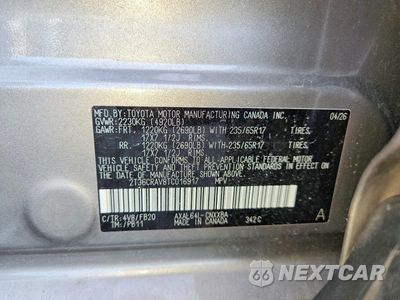Zdjęcie 13 z 13 samochodu: 2026 TOYOTA RAV4 LE VIN:2T36CRAV8TC016917 - miniatura