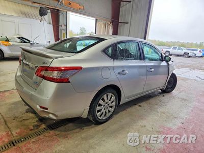 Trzecie zdjęcie samochodu z tyłu: 2014 NISSAN SENTRA SV VIN:3N1AB7AP9EY298552 - miniatura