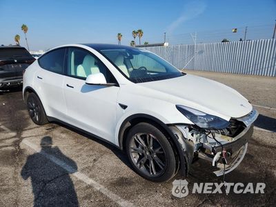 Czwarte zdjęcie samochodu z boku: 2025 TESLA MODEL Y VIN:7SAYGDED7SF227632 - miniatura