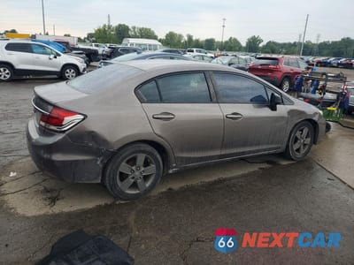 Trzecie zdjęcie samochodu z tyłu: 2014 HONDA CIVIC LX VIN:19XFB2F53EE064115 - miniatura