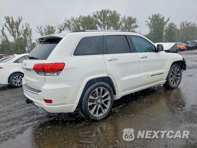 Trzecie zdjęcie samochodu z tyłu: 2017 JEEP GRAND CHEROKEE OVERLAND VIN:1C4RJFCG8HC803889 - miniatura