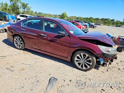 Czwarte zdjęcie samochodu z boku: 2014 HONDA ACCORD SPORT VIN:1HGCR2F58EA242586 - miniatura