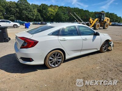 Trzecie zdjęcie samochodu z tyłu: 2021 HONDA CIVIC EX VIN:2HGFC1F35MH700723 - miniatura