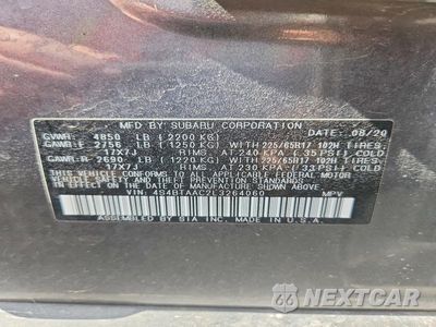 Zdjęcie 13 z 13 samochodu: 2020 SUBARU OUTBACK VIN:4S4BTAAC2L3264060 - miniatura
