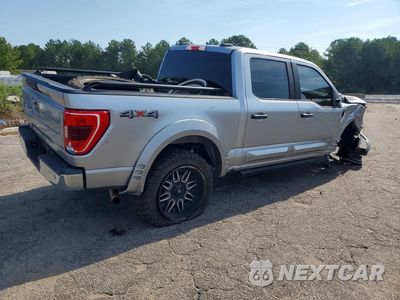 Trzecie zdjęcie samochodu z tyłu: 2021 FORD F150 SUPERCREW VIN:1FTFW1E5XMFA42018 - miniatura