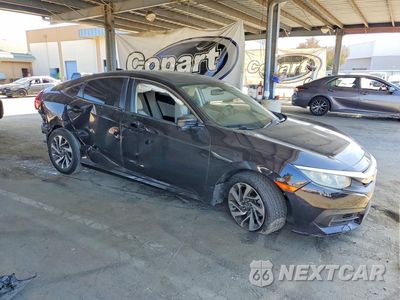 Czwarte zdjęcie samochodu z boku: 2017 HONDA CIVIC EX VIN:2HGFC2F70HH501092 - miniatura