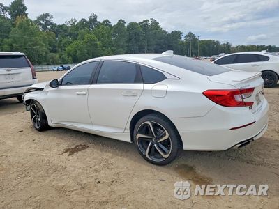 Drugie zdjęcie samochodu z przodu: 2020 HONDA ACCORD SPORT VIN:1HGCV1F31LA038570 - miniatura