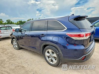 Drugie zdjęcie samochodu z przodu: 2016 TOYOTA HIGHLANDER LIMITED PLATINUM VIN:5TDYKRFH0GS130754 - miniatura