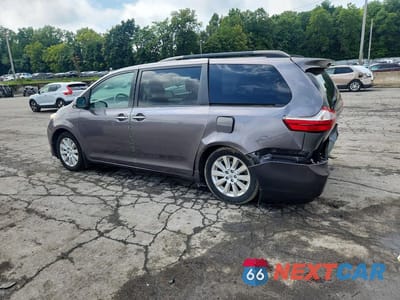 Drugie zdjęcie samochodu z przodu: 2015 TOYOTA SIENNA XLE 7-PASSENGER VIN:5TDDK3DC8FS125884 - miniatura