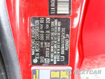 Zdjęcie 12 z 12 samochodu: 2013 KIA RIO LX VIN:KNADM4A34D6204595 - miniatura