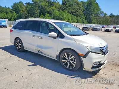 Czwarte zdjęcie samochodu z boku: 2018 HONDA ODYSSEY ELITE VIN:5FNRL6H95JB034734 - miniatura