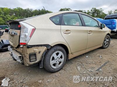 Trzecie zdjęcie samochodu z tyłu: 2010 TOYOTA PRIUS IV VIN:JTDKN3DU4A0191318 - miniatura