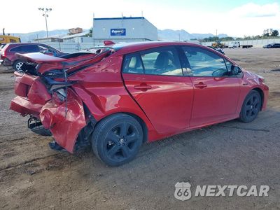 Trzecie zdjęcie samochodu z tyłu: 2021 TOYOTA PRIUS 2020 EDITION VIN:JTDKAMFU0M3129271 - miniatura