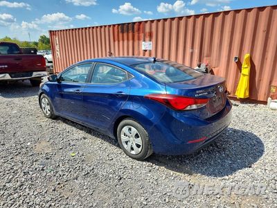 Drugie zdjęcie samochodu z przodu: 2016 HYUNDAI ELANTRA SE VIN:5NPDH4AEXGH761384 - miniatura