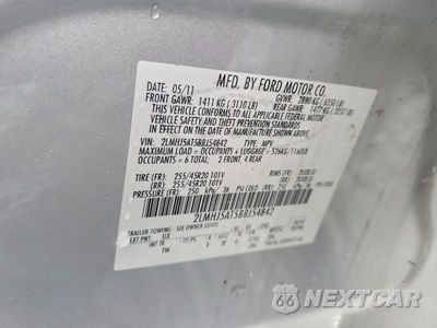 Zdjęcie 13 z 13 samochodu: 2011 LINCOLN MKT VIN:2LMHJ5AT5BBJ54842 - miniatura